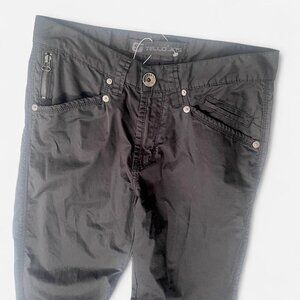 Tello JNS black long mens pants size 29  W29 L34